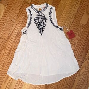 NWT Tribal Pattern Sleeveless Top. Mossimo Supply Co. size Small